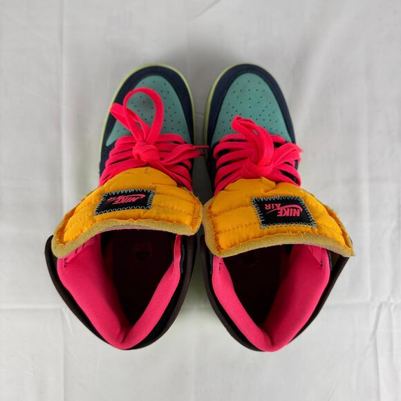 Nike Air Jordan 1 Retro High OG Bio Hack Men’s 6.5Y Women’s 8 Vibrant Multicolor - Picture 11 of 16